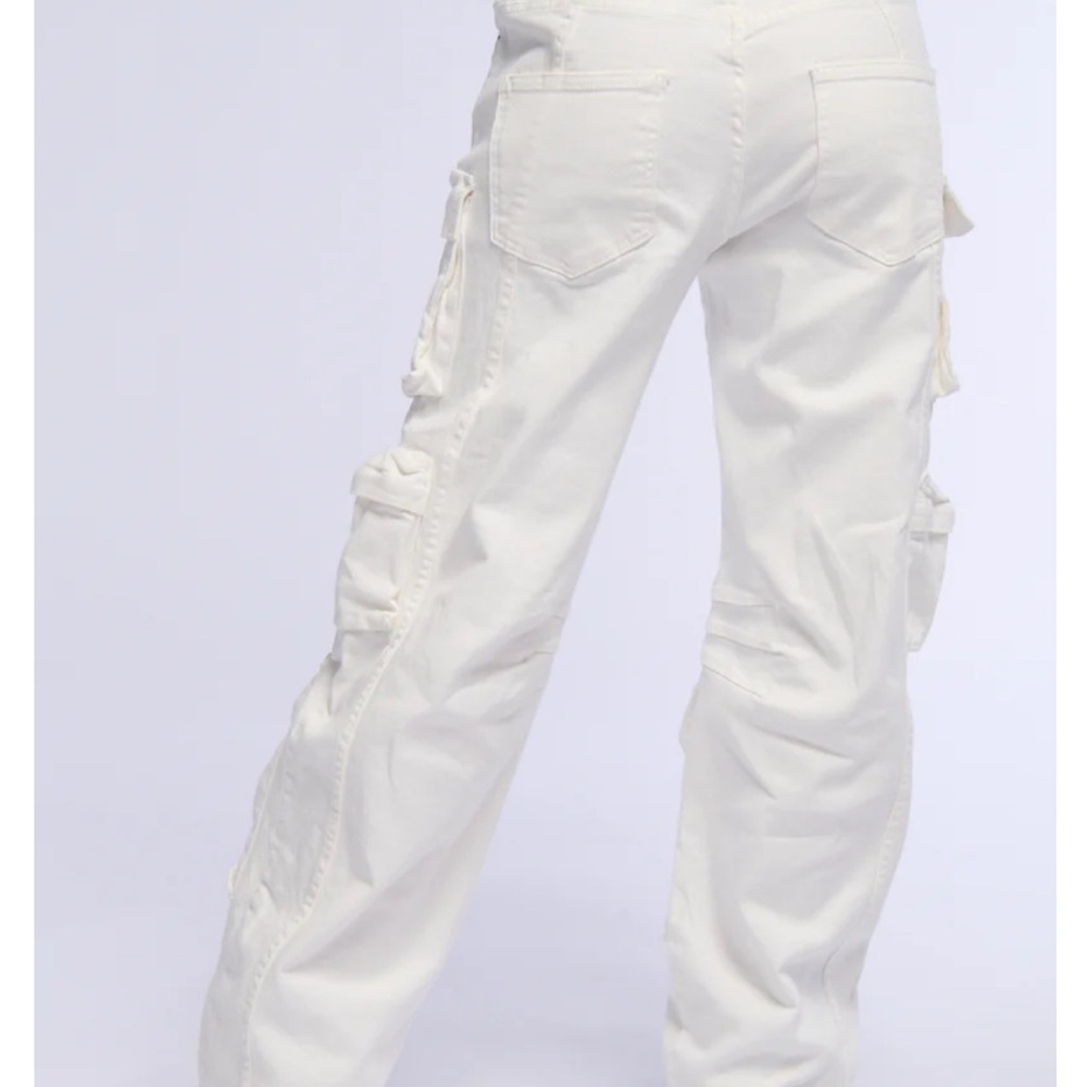 Label Brooklyn Cargo Pocket Wide Leg Jean - Picture 3 of 6